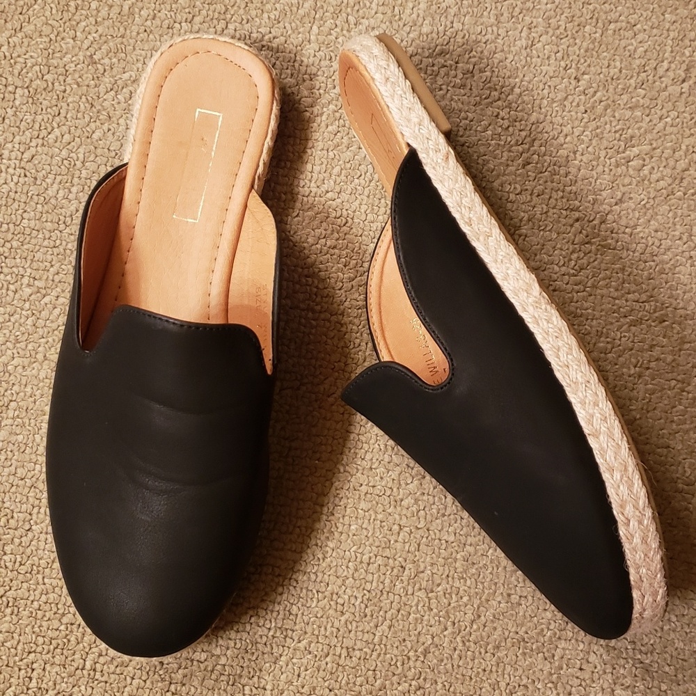 Yoki Willas-25 Black Mules